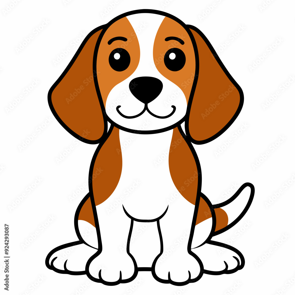 Beagle begging isolated on white, beagle begging vector illustration, animal vector art, Dog silhouette, dog vector icon, dog cartoon line art, eps Beagle begging isolated on white, beagle begging vector illustration, animal vector art, Dog silhouette, dog vector icon, dog cartoon line art, eps