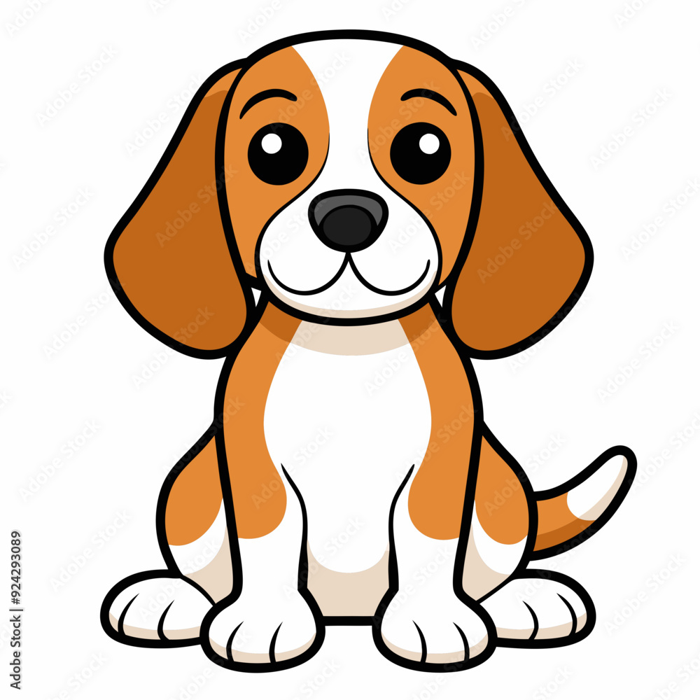 Beagle begging isolated on white, beagle begging vector illustration, animal vector art, Dog silhouette, dog vector icon, dog cartoon line art, eps Beagle begging isolated on white, beagle begging vector illustration, animal vector art, Dog silhouette, dog vector icon, dog cartoon line art, eps