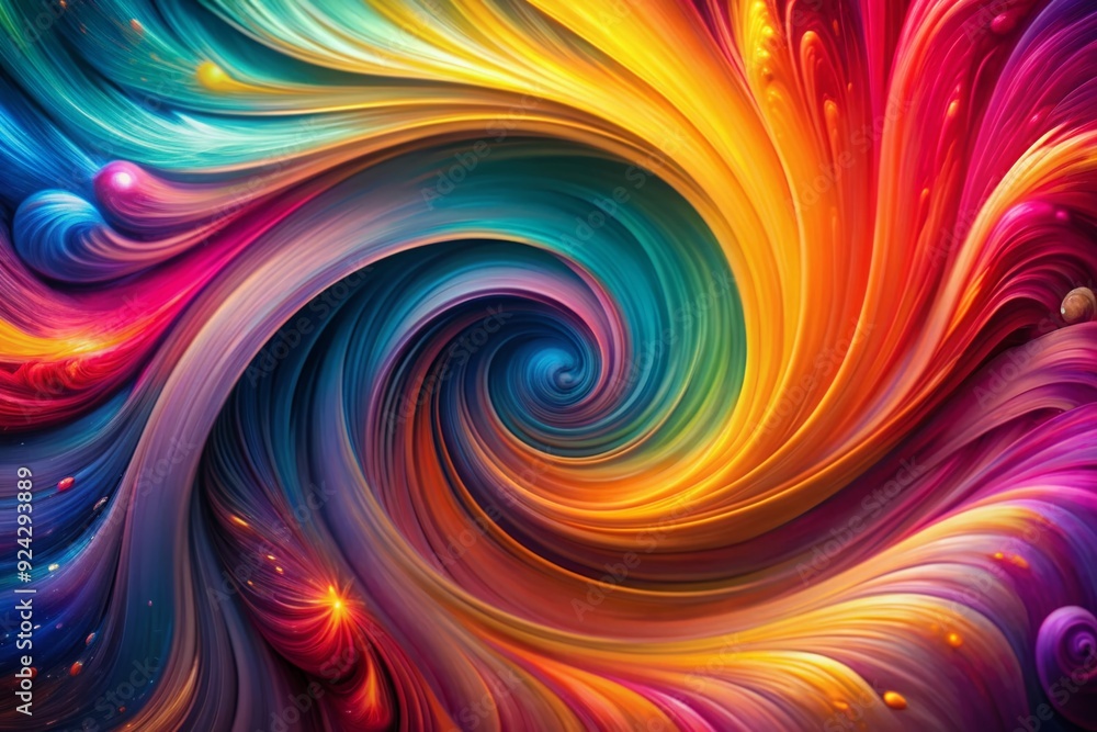 Vibrant, swirling shapes and hues create a mesmerizing, softly focused abstract background, ideal for adding a pop of color to digital designs and marketing materials. Vibrant, swirling shapes and hues create a mesmerizing, softly focused abstract background, ideal for adding a pop of color to digital designs and marketing materials.