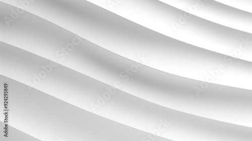 Wallpaper Mural Abstract white wavy lines background. Torontodigital.ca