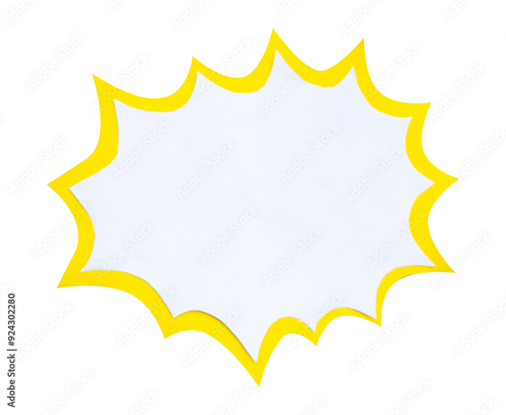 sun and clouds paper bubble speech isolated sun and clouds paper bubble speech isolated