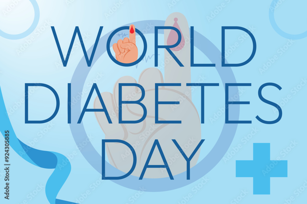 Diabetes, world diabetes day design concept. Diabetes, world diabetes day design concept.