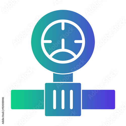 water meter Gradient icon