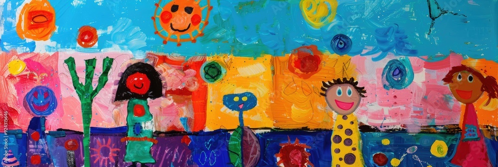 Children�s artistic creation Children�s artistic creation