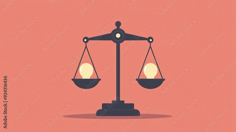 Balanced Ideas on a Scale Balanced Ideas on a Scale