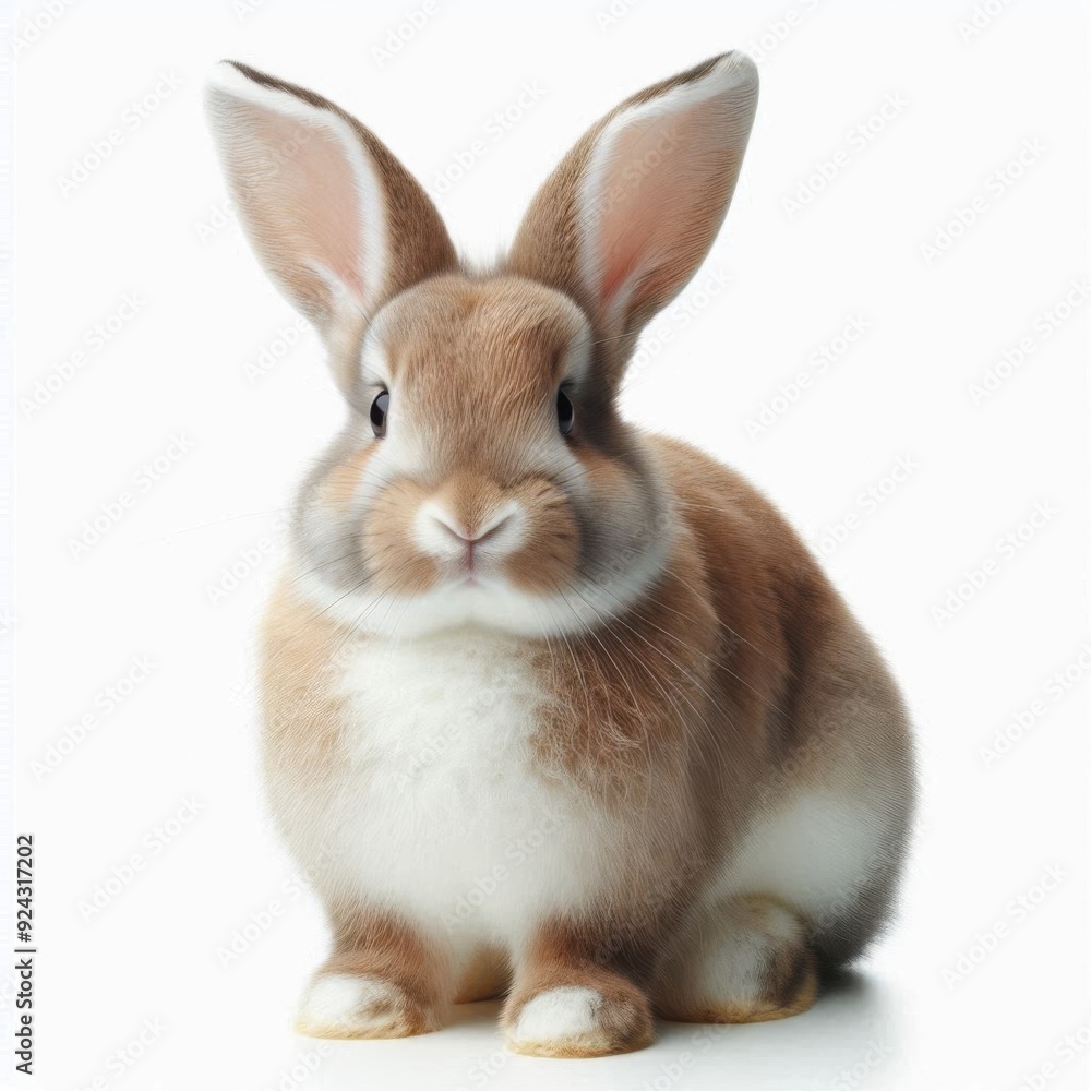 Obraz premium rabbit isolated on white background