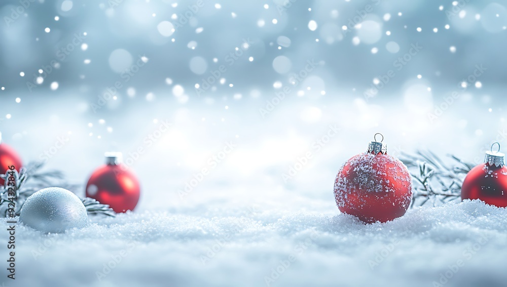 Christmas background with white snowflakes elements, New Year concept Christmas background with white snowflakes elements, New Year concept