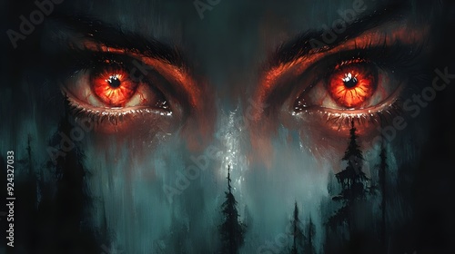 scary halloween background