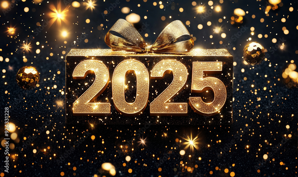 2025 Happy New Year Background Design. Greeting Card, Banner, Poster. Vector Illustration. 2025 Happy New Year Background Design. Greeting Card, Banner, Poster. Vector Illustration.