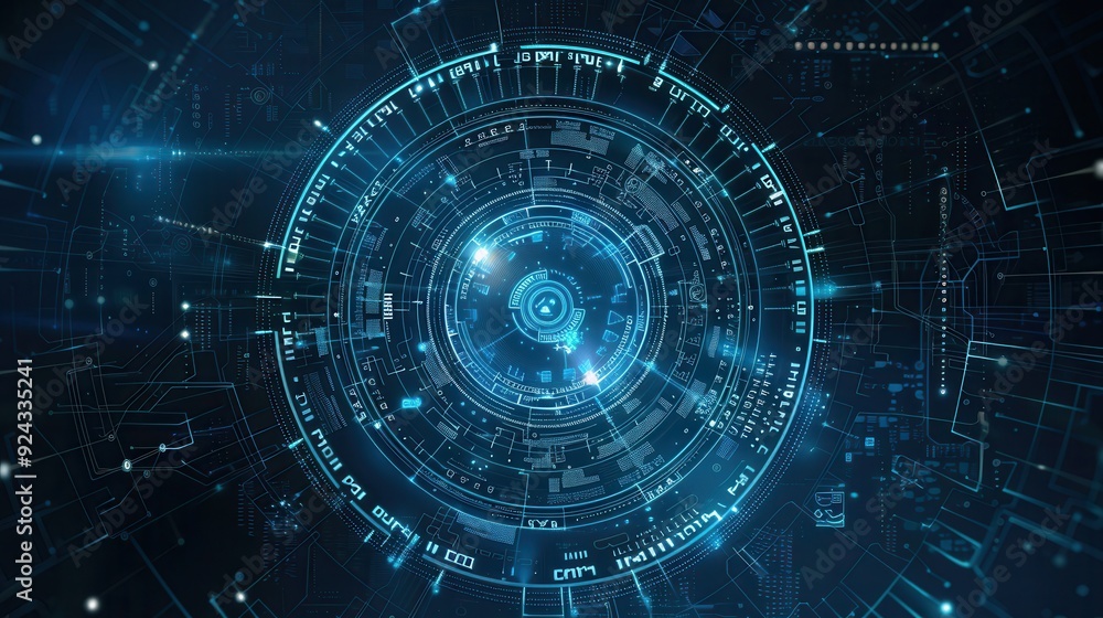 Futuristic Technology Interface Design. Futuristic Technology Interface Design.