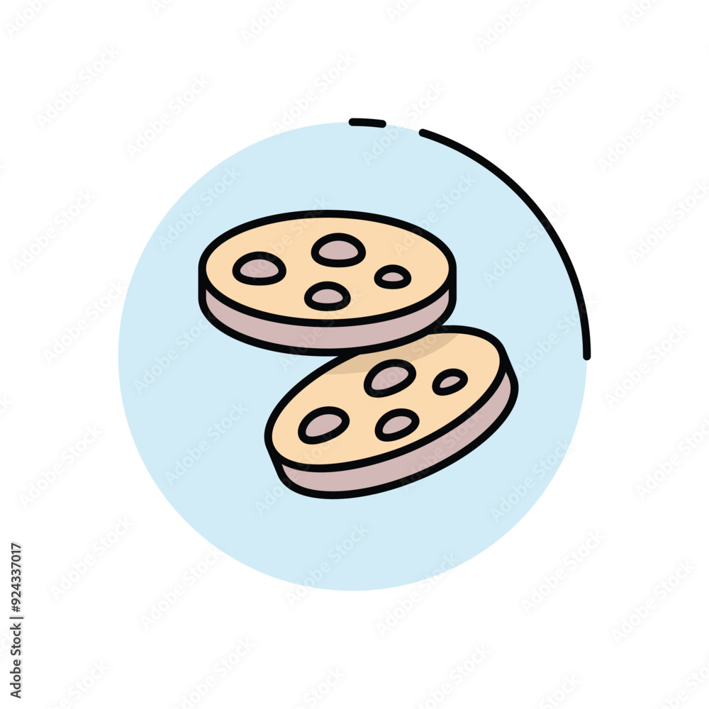 Cookie vector icon Cookie vector icon