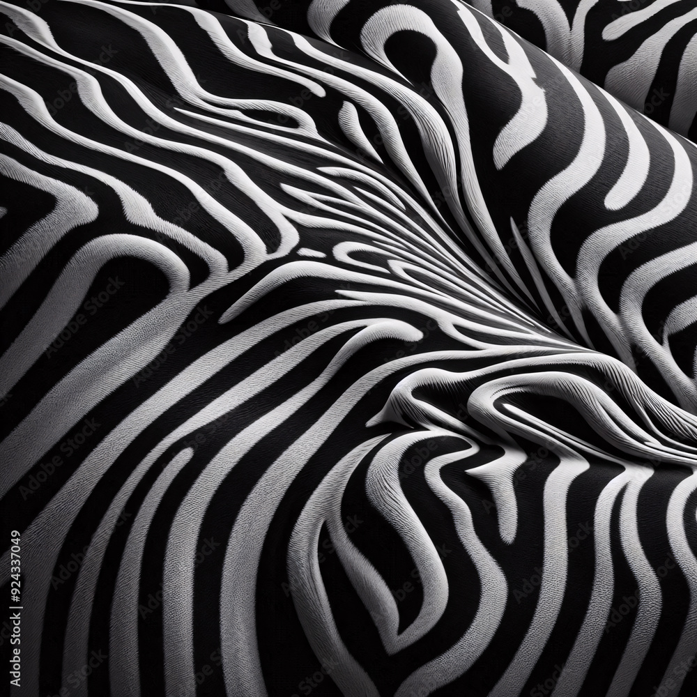 Zebra furry skin texture pattern Zebra furry skin texture pattern