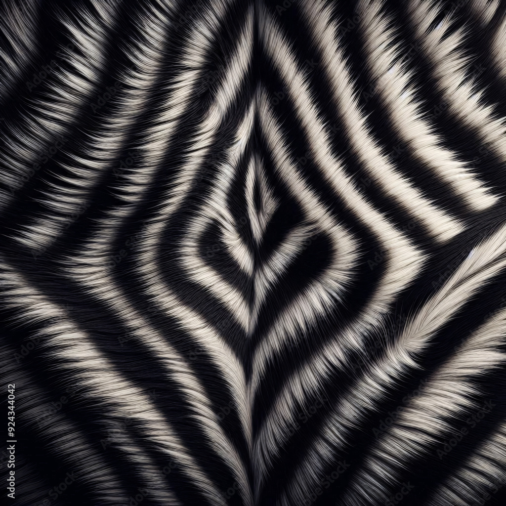 Zebra furry skin texture pattern Zebra furry skin texture pattern