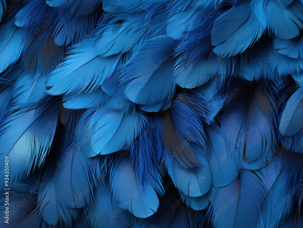Obraz premium Exceptional Mystical Morpho A Closeup on the Exquisite Texture of Butterfly Wings