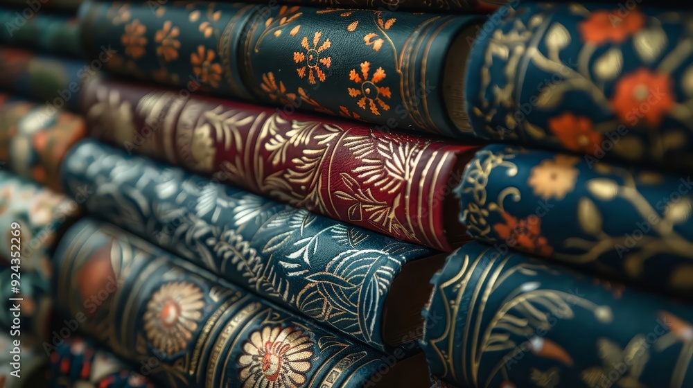 Elevate the art of bookbinding with a stunning worms-eye view shot Showcase the meticulous craftsmanship and thoughtful design choices that make each bound book a masterpiece Let the Elevate the art of bookbinding with a stunning worms-eye view shot Showcase the meticulous craftsmanship and thoughtful design choices that make each bound book a masterpiece Let the