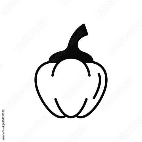 Bell Pepper vector icon