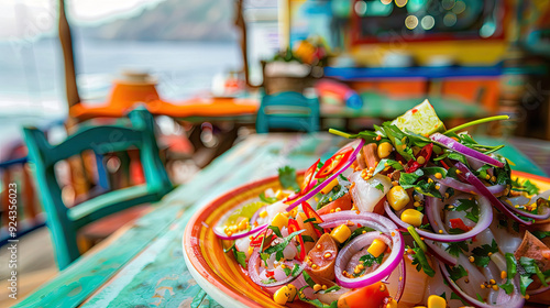 Traditional Peruvian Ceviche