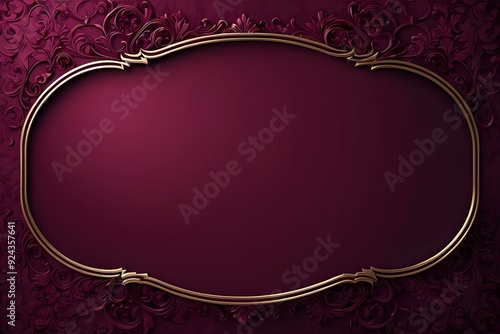 Rich burgundy backdrop providing sophisticated copy space.