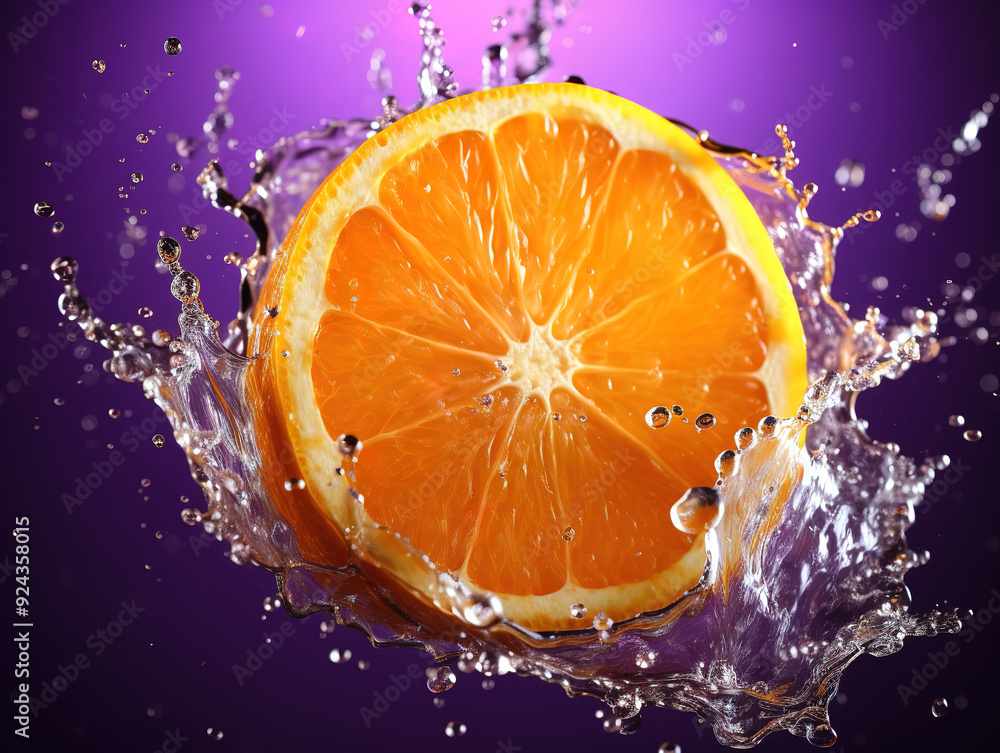 Exceptional Social media post of juicy and tropical Citrus fruit oranges in bright and vivid colors Exceptional Social media post of juicy and tropical Citrus fruit oranges in bright and vivid colors