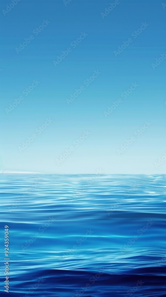 Tranquil Blue Ombre. Minimalist Background Concept Tranquil Blue Ombre. Minimalist Background Concept