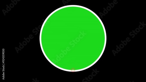 Follow animation Social media TikTok template video. subscribe button animation chroma key