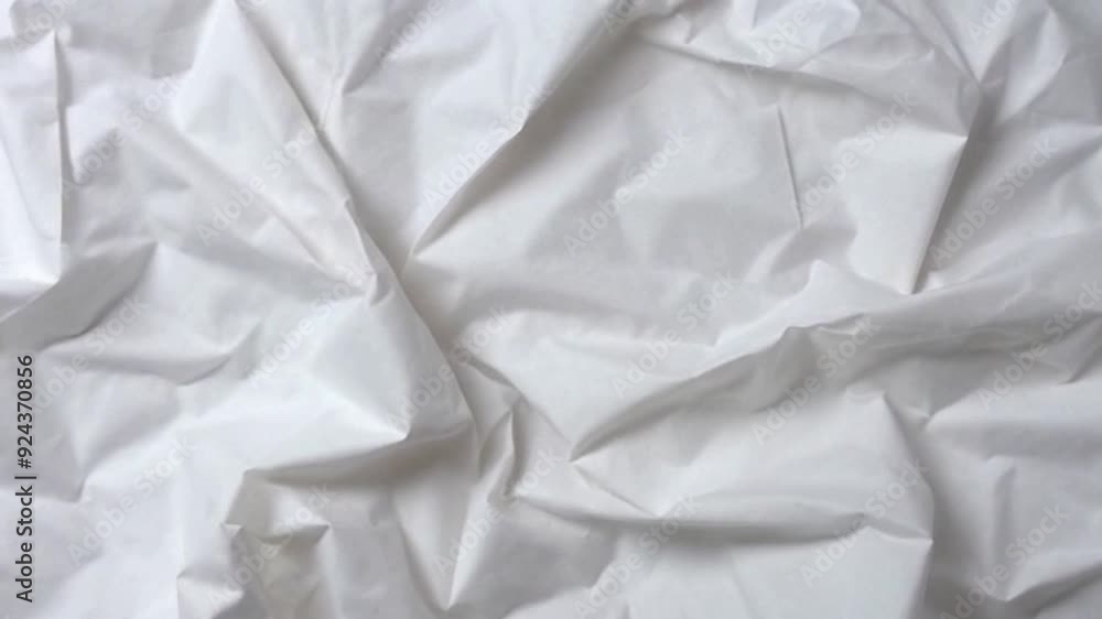 Crumpled White Paper Background Crumpled White Paper Background