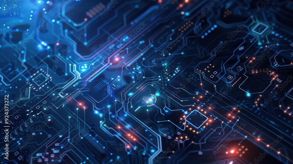 Skilled Technician Working on a Complex System. Technology Concept Skilled Technician Working on a Complex System. Technology Concept