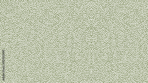 Organic Seamless Pattern in Vector. Fashion pattern. Abstract seamless pattern. Organic Reaction Diffusion Turing pattern. Creative coding computational design. Vector illustration.