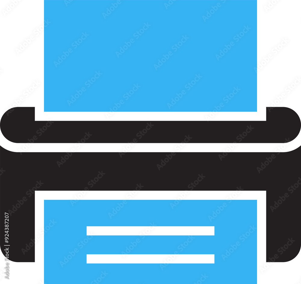 Printer Icon Illustration Printer Icon Illustration