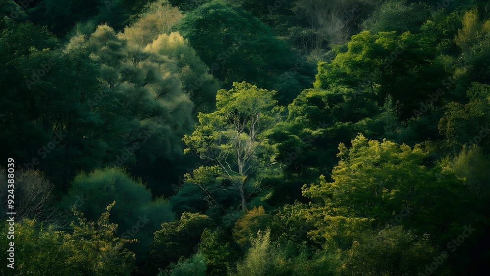 Pine Forest During Rainstorm Lush Trees Pine Forest During Rainstorm Lush Trees