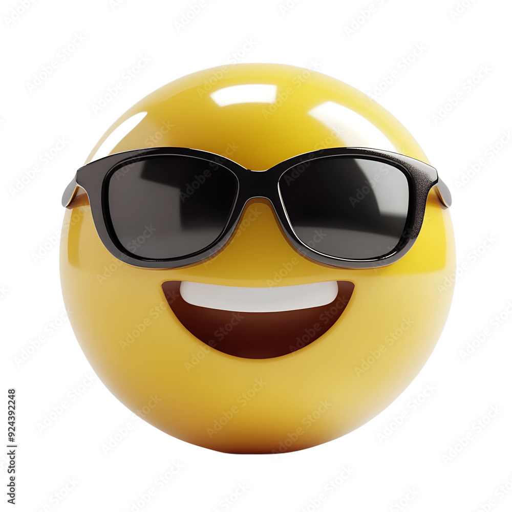 Smiling face with sunglasses three-dimensional emoji,3d cheerful glasses emoji isolated on transparent background, Happy sun emoji,png,3d smiling face emoji with expression sun glasses on, transparent Smiling face with sunglasses three-dimensional emoji,3d cheerful glasses emoji isolated on transparent background, Happy sun emoji,png,3d smiling face emoji with expression sun glasses on, transparent
