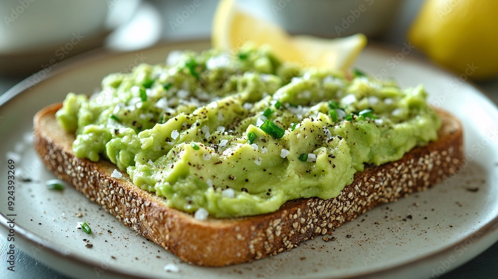 Classic Avocado Toast on Sourdough Bread Classic Avocado Toast on Sourdough Bread