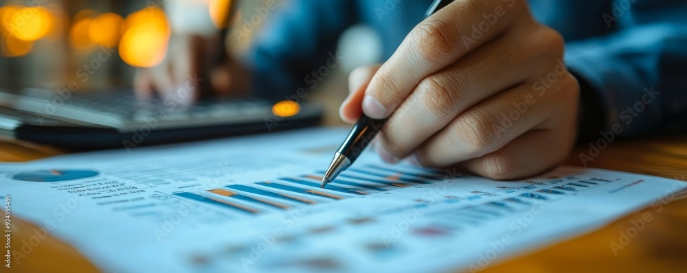 Budget planning and management concept. Manager with company budget allocation for business or project management. Effective budgeting, Corporate finance and business strategic, Generative AI Budget planning and management concept. Manager with company budget allocation for business or project management. Effective budgeting, Corporate finance and business strategic, Generative AI