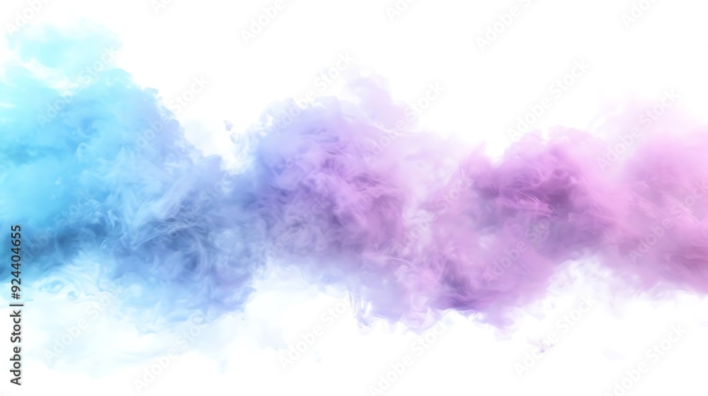 Abstract Smoke Background in Blue and Purple Hues Abstract Smoke Background in Blue and Purple Hues