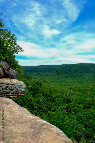 landscape with sky and clouds