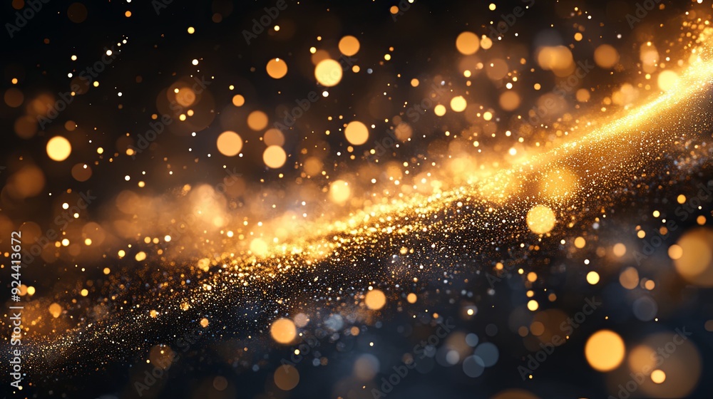 Sparkling Golden Tranquility. Abstract background with golden twinkles featuring a spa concept Sparkling Golden Tranquility. Abstract background with golden twinkles featuring a spa concept