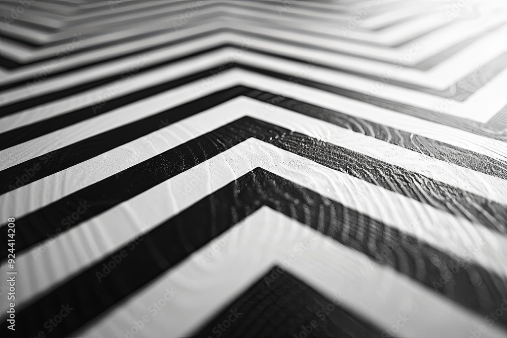 Obraz premium Minimalist black and white patterns