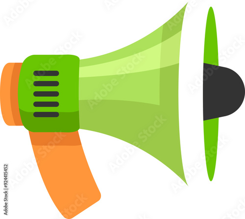 Megaphone Illustration Icon