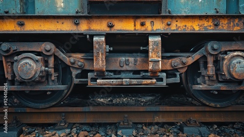 Rusty Train Tracks