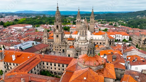 Santiago de Compostela, the province of A Coruña, is the capital of the autonomous community of Galicia, in northwestern Spain
