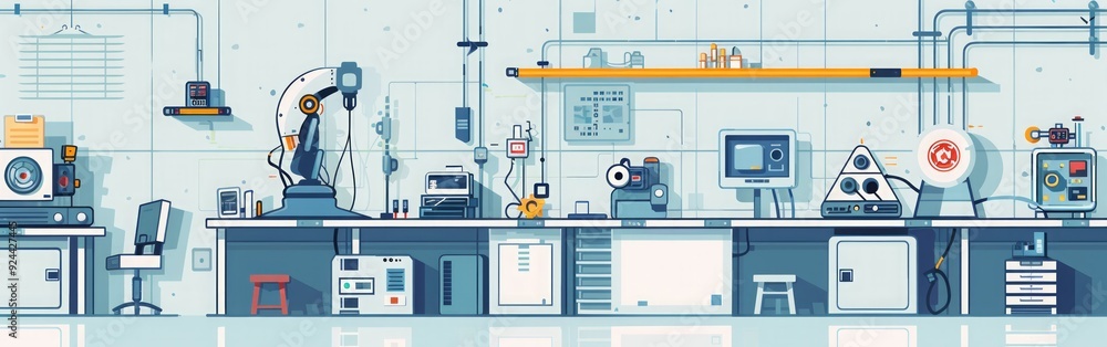Futuristic Laboratory: Robotics & Technology Research Futuristic Laboratory: Robotics & Technology Research
