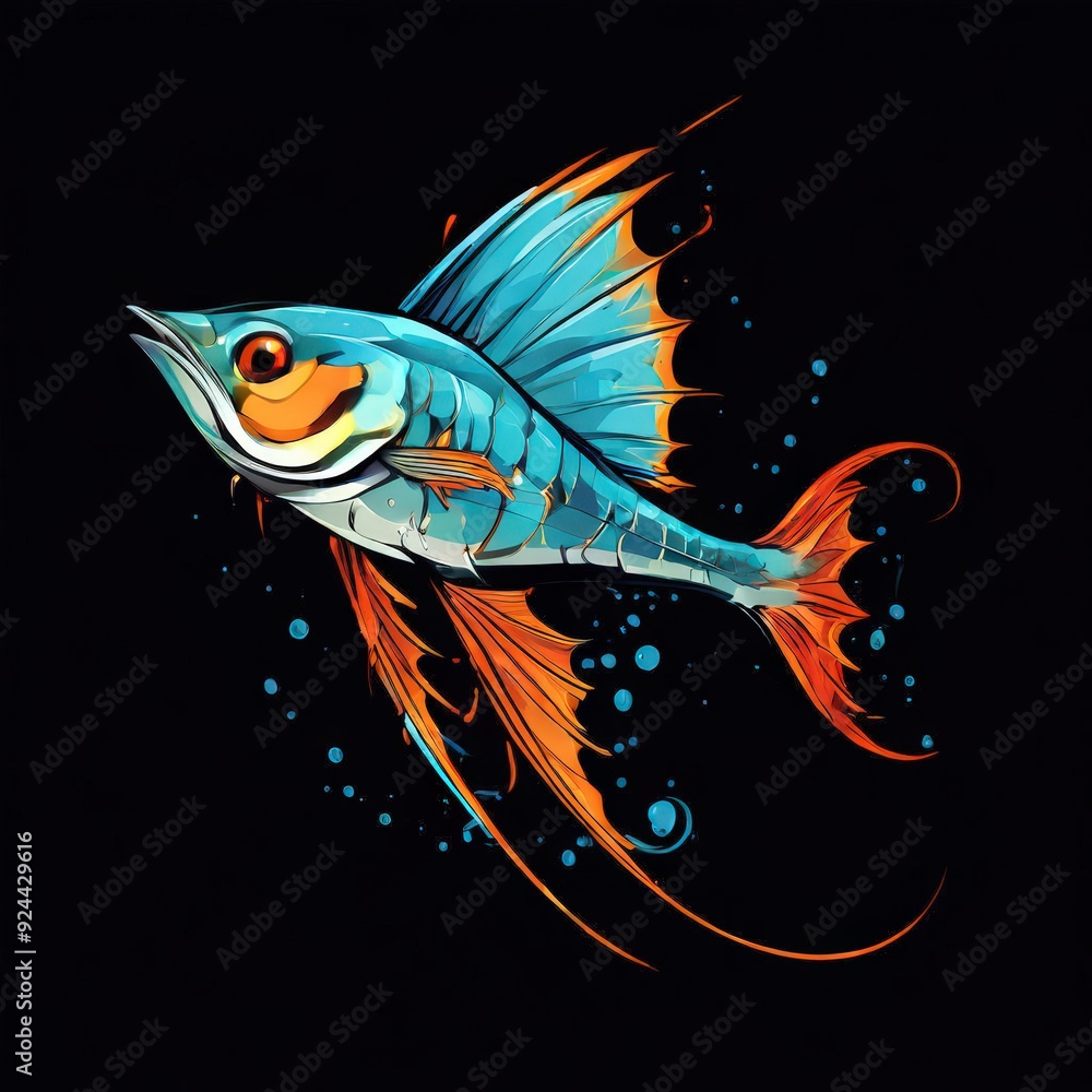 the AI Image Generator, fish in aquarium the AI Image Generator, fish in aquarium