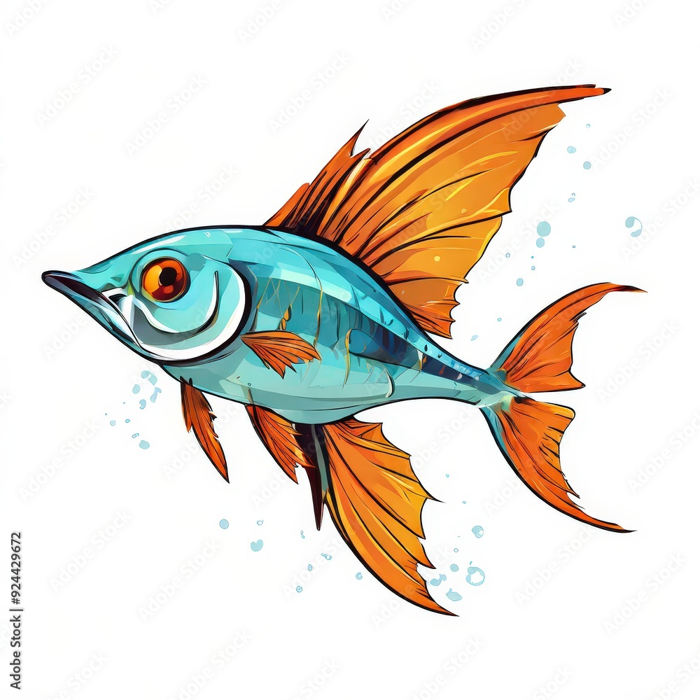 the AI Image Generator, fish in aquarium the AI Image Generator, fish in aquarium