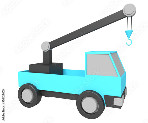 Pickup with tools for lifting large and heavy objects