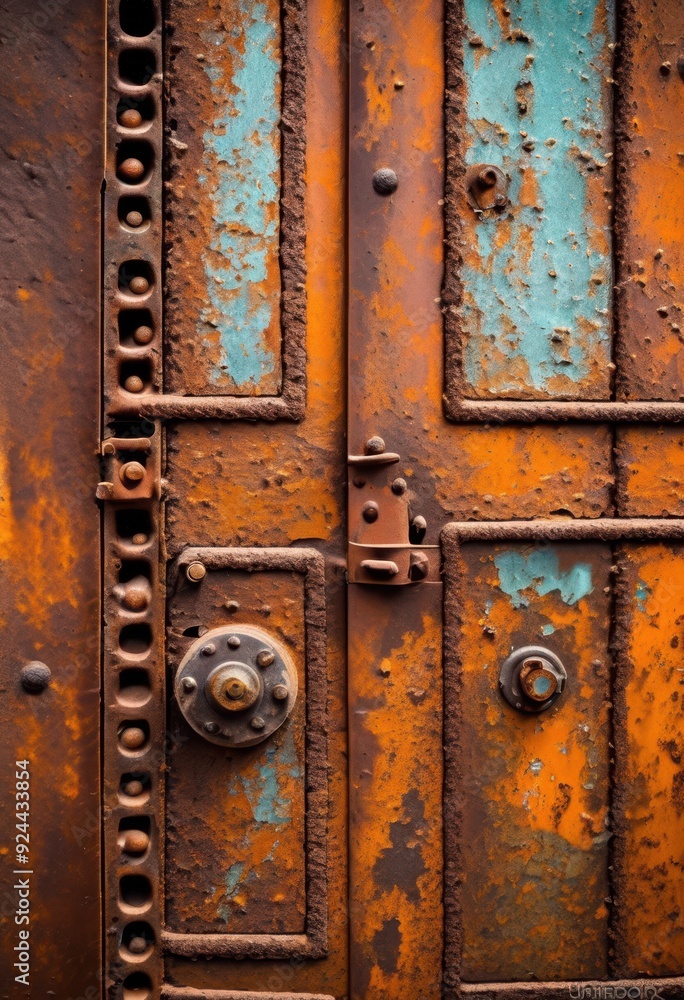 close exploration weathered industrial surfaces featuring unique patterns gritty environment, aged, antique, background, cast, character, composition close exploration weathered industrial surfaces featuring unique patterns gritty environment, aged, antique, background, cast, character, composition