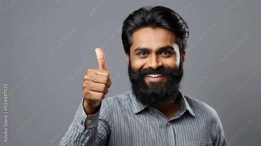 Indian man well done pose