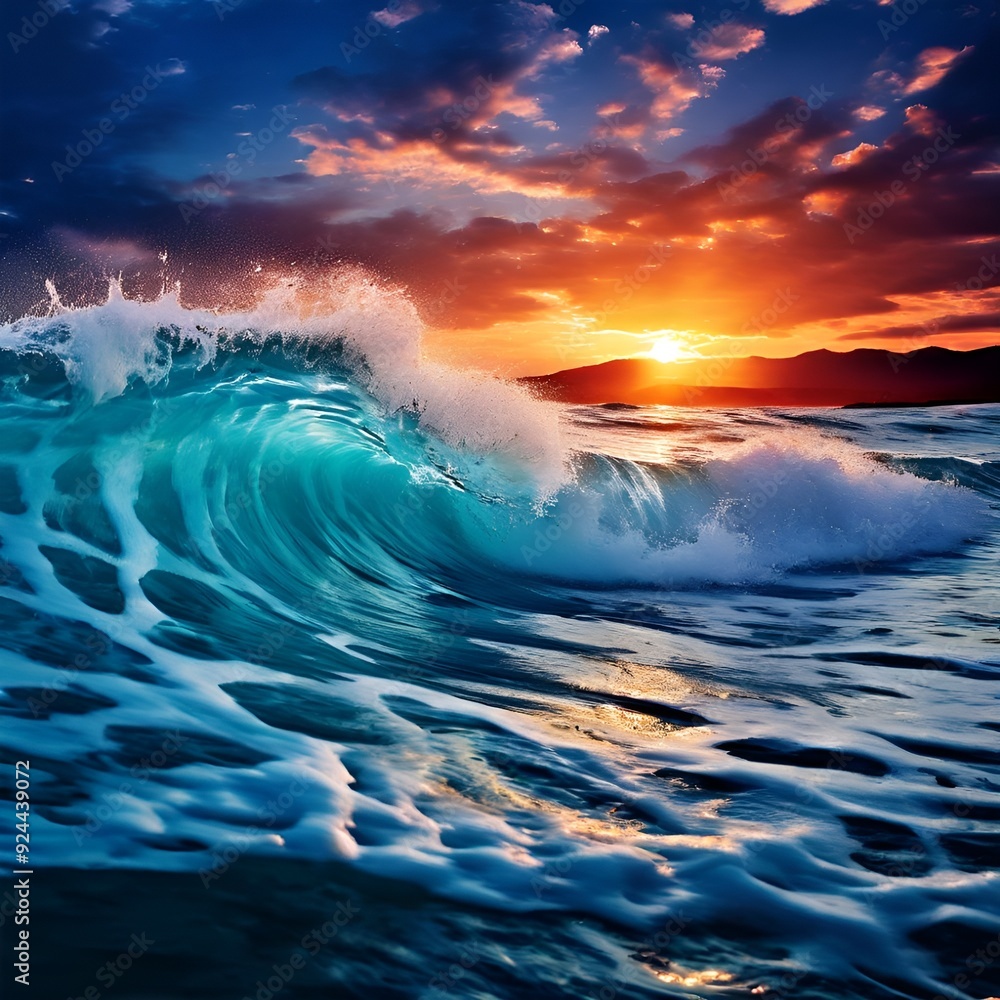 ocean-blue-wave