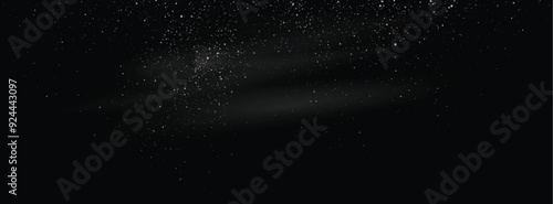 New Year winter snow snowfall snowflakes illustration