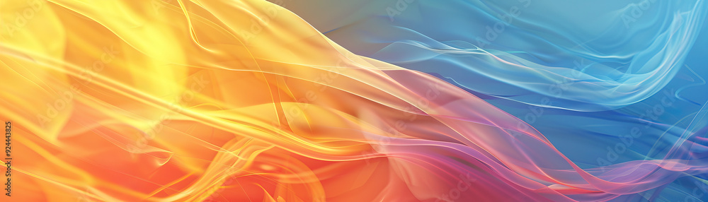 Abstract fluid art with vibrant yellow and blue hues modern artistic expression creative design dynamic patterns Abstract fluid art with vibrant yellow and blue hues modern artistic expression creative design dynamic patterns
