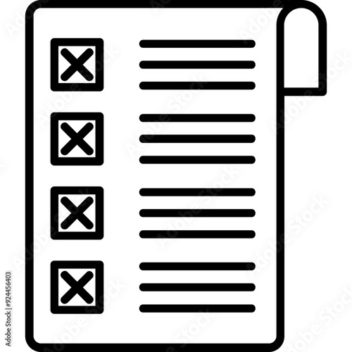 Resignation Vector Icon Design